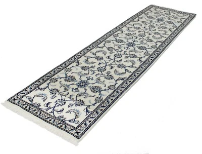 Original Perserteppich Nain Neue Ware 290 cm x 78 cm Nr : 113  Top Zustand - Bild 1 von 4