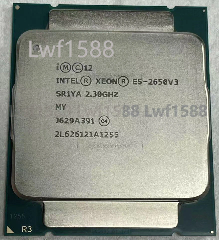 Intel Xeon E5-2650 V3 CPU 10-Core 2.3GHz SR1YA 25MB 105W LGA 2011-3 processor - Image 1 of 1