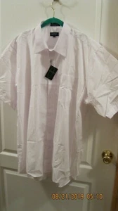 4 CAMICIE A MANICHE CORTE ABITO BIANCO UOMO TAGLIA 18 HARGIO DRESS LINE A BEAUTY GREAT - Foto 1 di 5