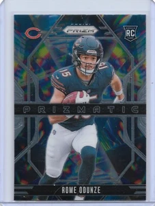 2024 Panini Prizm Prizmatic #9 Rome Odunze Rookie Insert Card Chicago Bears - Picture 1 of 2