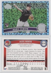2011 Topps Update Hope Diamond Anniversary /60 Alex White #US142 Rookie RC