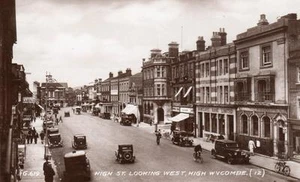 High Street Looking West High Wycombe RP PC gebraucht 1949 Valentines - Bild 1 von 1