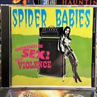 Spider Babies - Adventures In Sex And Violence 1996 CD Sleazy Garage Punk Rock