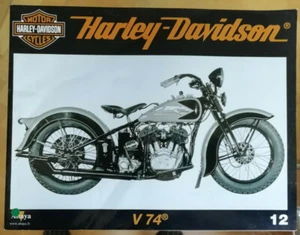 Revue Harley-Davidson n° 12 V 74 éd Altaya - Imagen 1 de 1