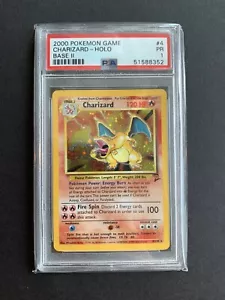 Pokémon Charizard Base Set II Holo 4/130 PSA 1 (51588352) - Imagen 1 de 2