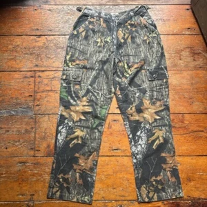 Mossy Oak Real Tree Camo Pant Womens XS Breakup GorpCore Flannel - Picture 1 of 7