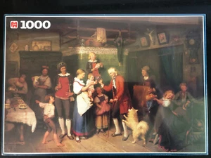 ποΈ Jumbo 1000 Piece Jigsaw Puzzle - Baby's Birthday Party New/Sealed - Picture 1 of 7