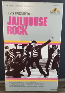 Jailhouse Rock Elvis Presley (VHS, 1957) MGM GATEFOLD BIG BOX 1983 W/ CATALOG - Bild 1 von 5