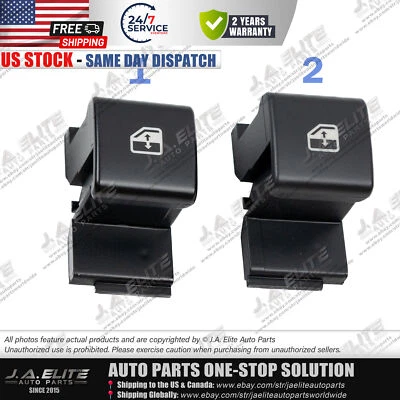 No1 & 2 Window Master Switch Button Cover fit Maserati Quattroporte GT, 247993 - Image 1 of 4