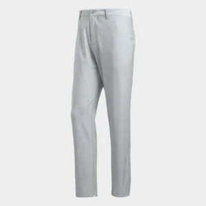 Mens adidas Golf Adipure Tech Trousers, Regular Fit, Light Grey, NEW - Picture 1 of 2