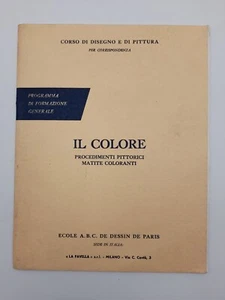 Zeichen- und Malkurs Die Farbe Ed. A.B.C. Schule de Dessin de Paris 1961 - Bild 1 von 4