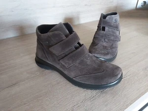 Gore Tex Knöchelschuh mit Klettverschluß grau Gr. 6,5 - Bild 1 von 2