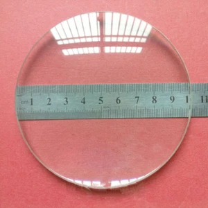 1PCS Diameter 100mm Double Convex Lens Optical Glass Large Magnifying Glass Lens - Picture 1 of 9