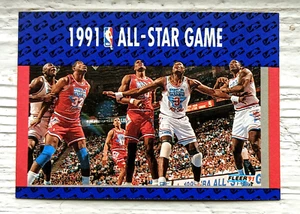 1991-92 Fleer #237 1991 All-Star Game * Michael Jordan - Picture 1 of 3