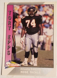 1991 Pacific #10 Tory Epps NT Atlanta Falcons    ***40% OFF 2+ Cards - Picture 1 of 2