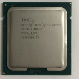 2X Intel Xeon E5-2470 V2 2.40GHz 10 Core LGA 1356 SR19S CPU Processor - Picture 1 of 3