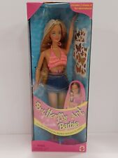 Vintage 1998 BUTTERFLY ART BARBIE Doll Summer TATTOO Bikini Mattel NEW SEALED 