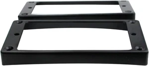 Guyker Curved Bottom Metal Humbucker Pickup Mounting Ring Set - Bridge and Neck - Picture 1 of 4