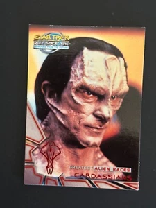 1999 skybox Star Trek Deep Space Nine mftf Carddassians Alien Races Insert  #AR1 - Picture 1 of 2