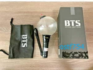 BTS Bangtan Boys Official Light Stick ARMY Bomb Version 1 Black - Picture 1 of 2