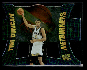 1997 Press Pass #NB1 Tim Duncan Net Burners