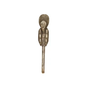 Lualua Lwalwa Figural Talking Stick Congo - Picture 1 of 4