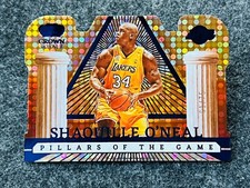 2022-23 Crown Royale Shaquille O'Neal Pillars Of The Game Purple /75 Lakers