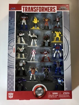 Transformers  Nano Metalfigs Die-Cast 18 Figures Collector's Set New Jada 2022🔥 - Image 1 of 4