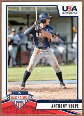 ANTHONY VOLPE - 2019 PANINI USA BASEBALL STARS & STRIPES RC - Image 1 of 2