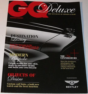 British GQ Deluxe Supplement 2013 The New Rules Of Modern Luxury - Bild 1 von 6