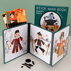 Puzzle pedagogiczne Kolorowe tangram-puzzlebook Drewniane dla małych dzieci