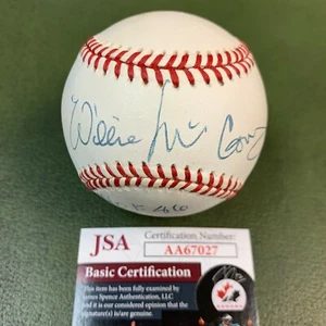 Willie Mccovey Autogramm Baseball JSA COA #AA67027 - Bild 1 von 3