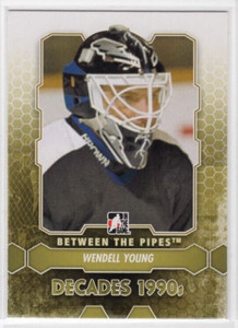 Wendell Young 12-13 ITG Between the Pipes Decades 1990s #121 Tampa Bay Lightning