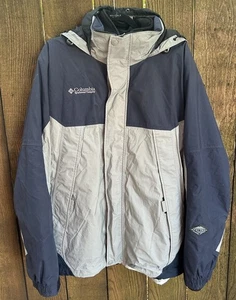 Columbia Interchange 3 In 1 Hooded Water Resistant Jacket Mens Size Large Ski - Picture 1 of 17