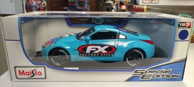 1/18 SCALE DIECAST NISSAN 350Z WITH CUSTOM STICKERS . - Photo 1/3