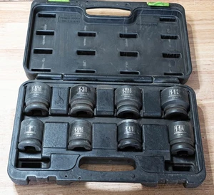 Pittsburgh Pro 69509 3/4" Drive SAE Impact Sockets 1" to 1-1/2" 8pc Set - Bild 1 von 4