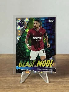 2025-26 Topps Premier League BEAST MODE HOLO #437 Emerson Palmieri, West Ham - Bild 1 von 2