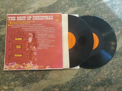 The Best of Christmas 2 LP Capitol Records STBB-2979 Bing Crosby Nat King Cole - Image 1 of 4