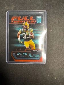 Aaron Jones - Full Throttle 24/75 - 2024 Panini Donruss - Green Bay Packers - Bild 1 von 2
