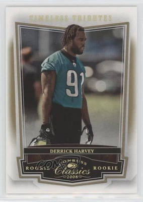 2008 Donruss Classics Timeless Tributes Gold /50 Derrick Harvey #207 Rookie RC - Image 1 of 2