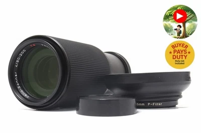 [MINT] Contax Carl Zeiss Vario-Sonnar 80-200mm f/4 T* MMJ MF Lens From JAPAN 294 - Image 1 of 4