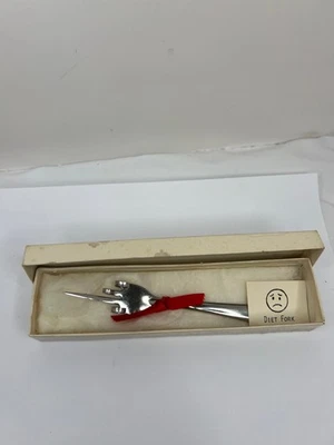 Tenedor de dieta vintage novedad broma regalo con caja Foto 1 de 4