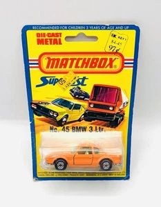 1976 Matchbox SuperFast BMW 3 Liter - Original Packaging - Picture 1 of 6