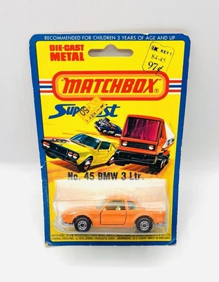 1976 Matchbox SuperFast BMW 3 Liter - Original Packaging - Image 1 of 4