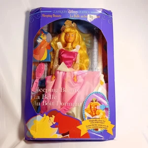 1991 Nueva Caja Abierta Vintage Disney La Bella Durmiente Aurora Muñeca Clásica LEER - Imagen 1 de 16