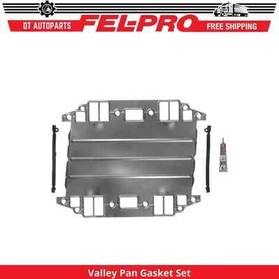 For 1970-1971 Buick GS 455 7.5L V8 Valley Pan Gasket Set Fel-Pro - Image 1 of 2