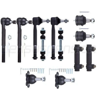 12x rótulas de extremos de varilla de amarre delanteras para GMC Chevrolet C1500 C2500 1988-1992 Foto 1 de 4