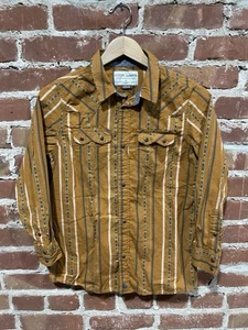 Cody James Youth Size XL Long Sleeve Western Pearl Snap Paisley Shirt - Picture 1 of 3