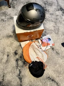 Schuberth C4 Pro Magnitudo Black XL (61mm Or 7 5/8 W/ Sena SC1 + Extra Battery - Picture 1 of 10