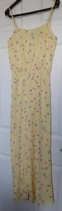 Girls' New Look 915 Generation Yellow Flower Jumpsuit Age 13 - Picture 1 of 4